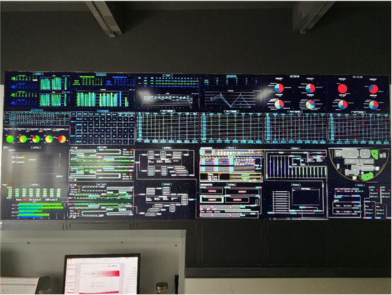 系統(tǒng)中央監(jiān)控室