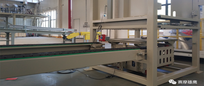 某鉻綠生產(chǎn)線項(xiàng)目輸送碼垛一體設(shè)備調(diào)試完成