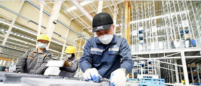 智能倉儲(chǔ)讓耐火材料項(xiàng)目充滿了“科技范”兒